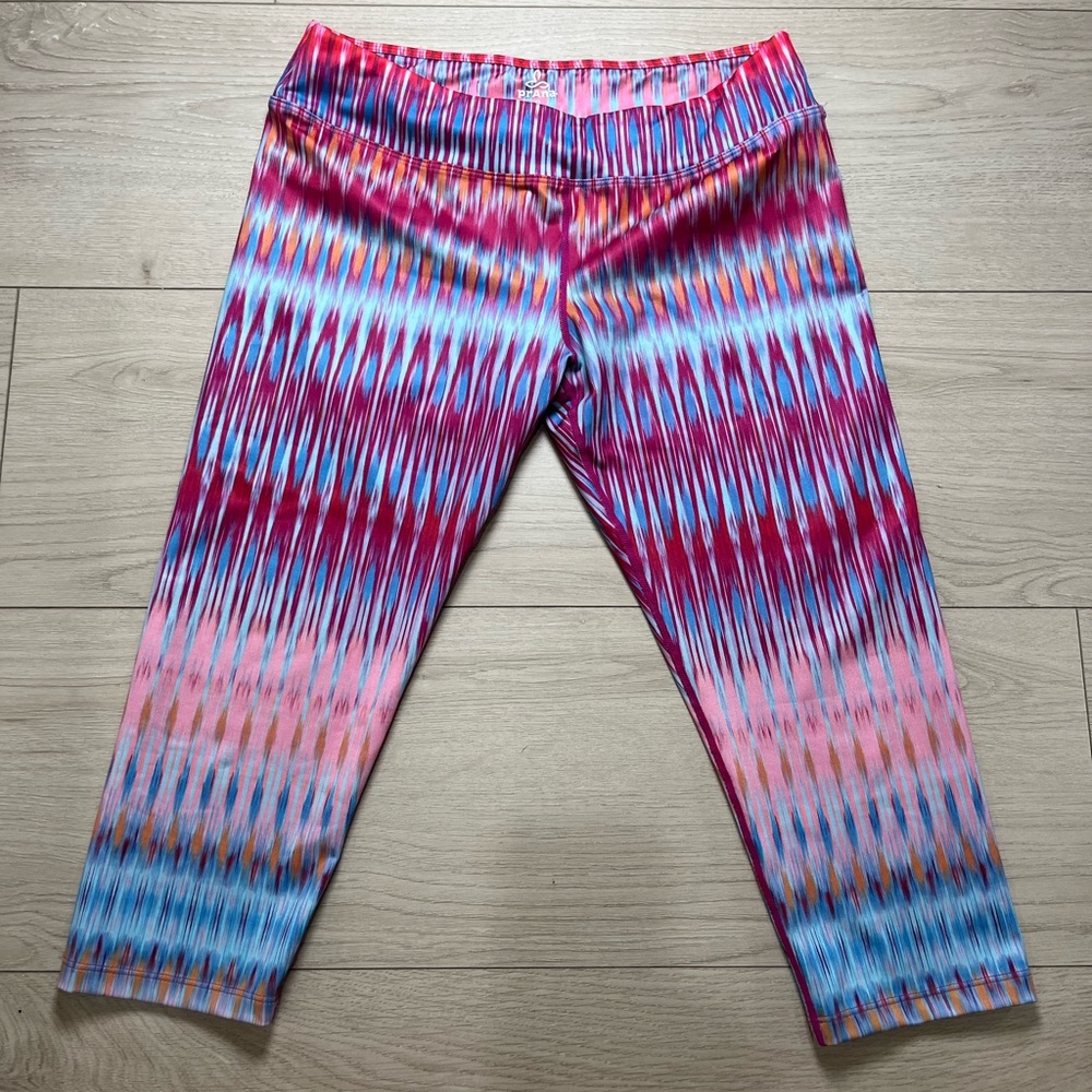 Prana Multicolor Leggings Women’s XL Cropped